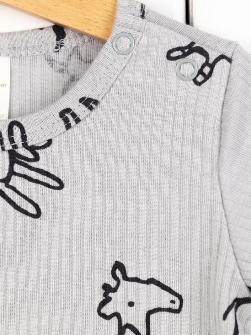 картинка Комбинезон для мальчика Baby Boom К324/7-К Сафари на сером я736 от магазина детских товаров ALiSa