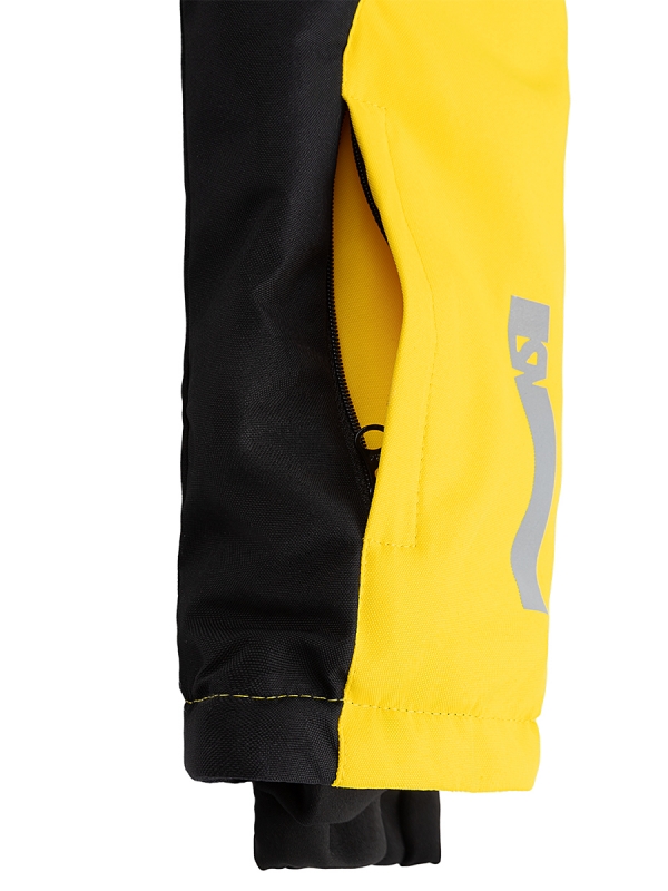 картинка Комбинезон зимний для мальчика NIKASTYLE 8з6724 Желтый черный от магазина детских товаров ALiSa