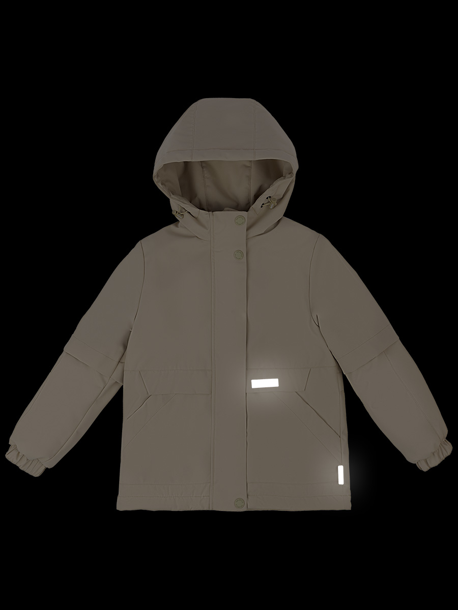 картинка Куртка утепленная для девочки NIKASTYLE 4м3024 латте от магазина детских товаров ALiSa