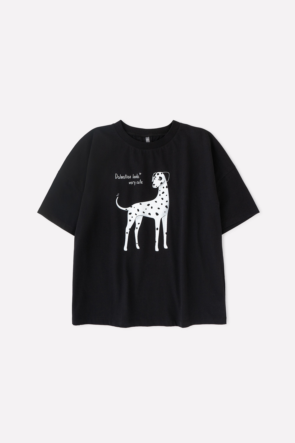 картинка Футболка для девочки КБ 301804 черный к65 от магазина детских товаров ALiSa