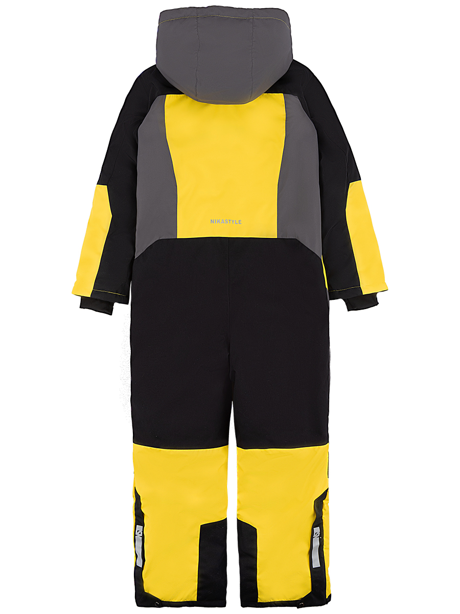 картинка Комбинезон зимний для мальчика NIKASTYLE 8з6724 Желтый черный от магазина детских товаров ALiSa
