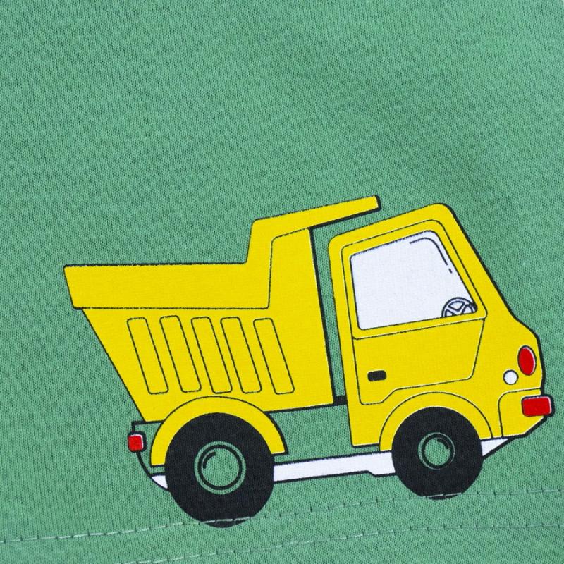 картинка Комплект для мальчика YLA 7752102604 Зеленый техника от магазина детских товаров ALiSa