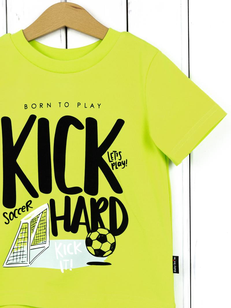 картинка Футболка для мальчика Baby Boom Ф101/4-П Дайкири Б107 от магазина детских товаров ALiSa