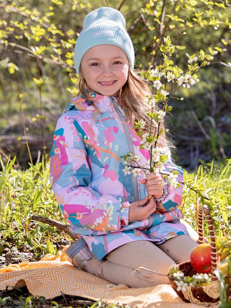 картинка Ветровка для девочки NIKASTYLE 4л1424 аква от магазина детских товаров ALiSa