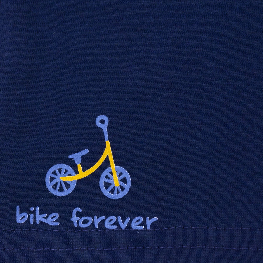 картинка Комплект для мальчика YLA 7752102601 Синий велосипеды от магазина детских товаров ALiSa