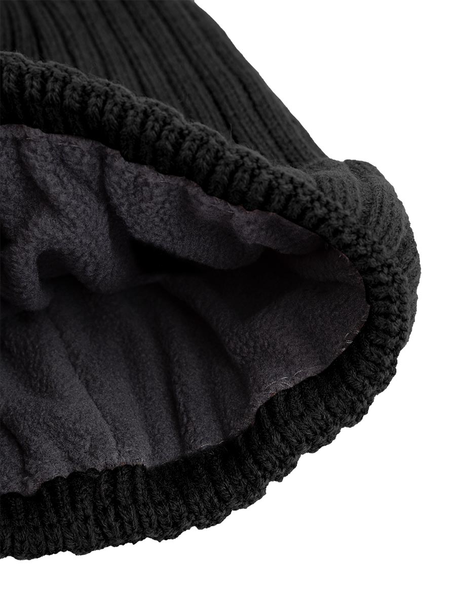 картинка Комплект шапка снуд для мальчика NIKASTYLE 12з16424 Черный от магазина детских товаров ALiSa