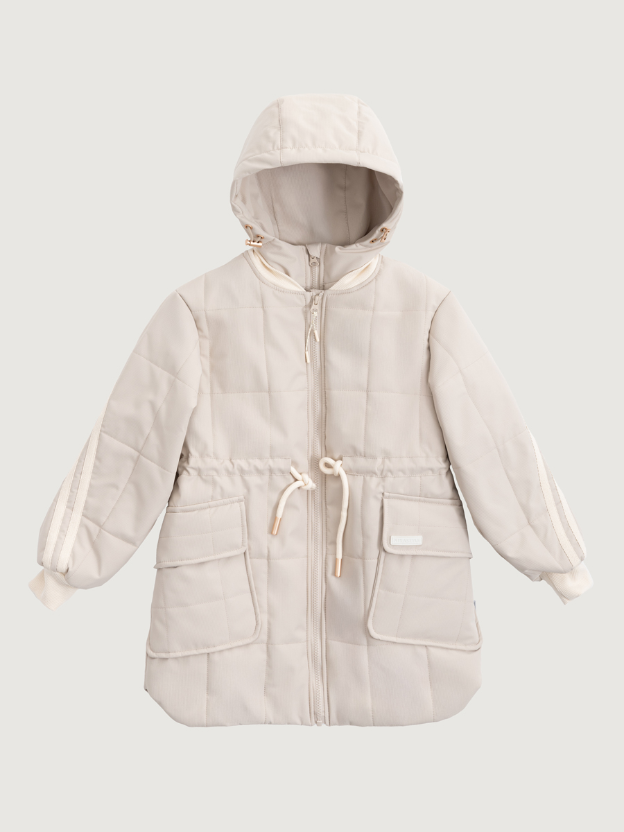 картинка Куртка утеплённая для девочки NIKASTYLE 4м5025 Латте от магазина детских товаров ALiSa