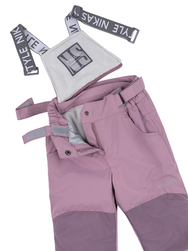 картинка Комплект зимний для девочки NIKASTYLE 7з1224 Кофе орхидея от магазина детских товаров ALiSa