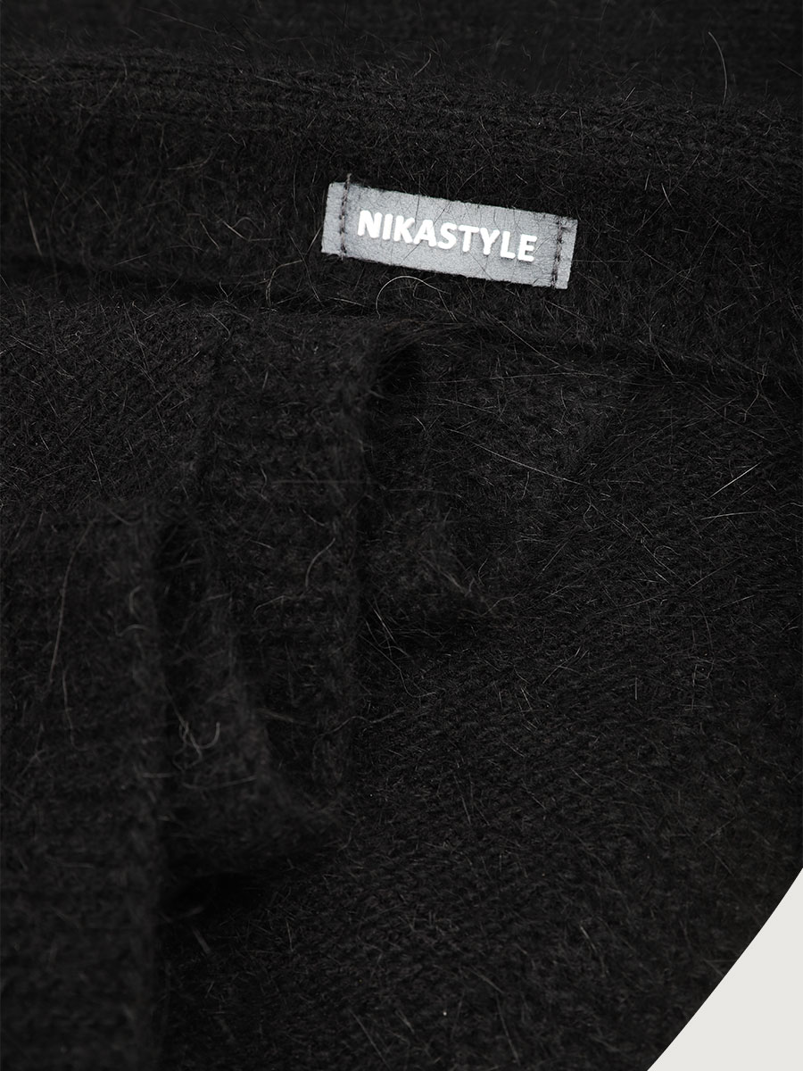 картинка Шарф косынка для девочки NIKASTYLE 17з16625 Черный от магазина детских товаров ALiSa