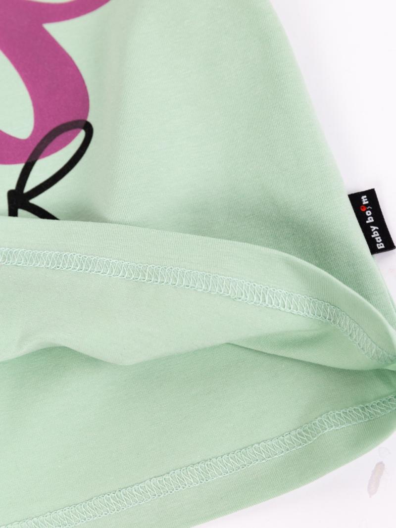 картинка Лонгслив для девочки Baby Boom Ф143/6-К Серебр мята-розовый Б117 от магазина детских товаров ALiSa