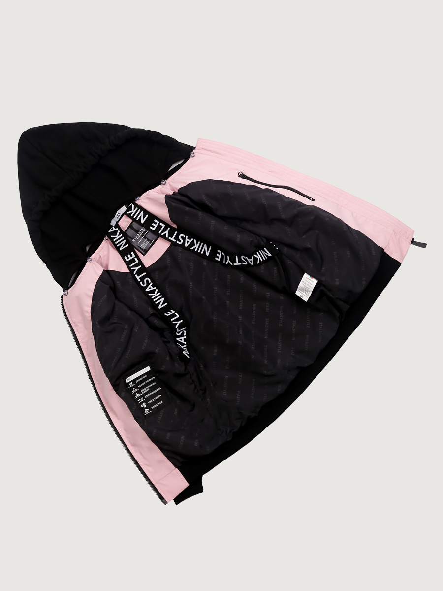 картинка Куртка утеплённая для девочки NIKASTYLE 4м4225 Пудра от магазина детских товаров ALiSa