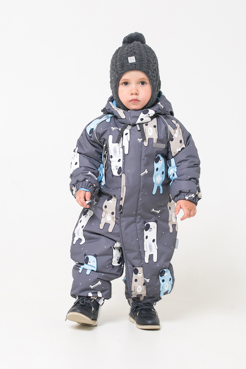 картинка Комбинезон зимний для мальчика Crockid ВК 60032/н/6 УЗГ от магазина детских товаров ALiSa