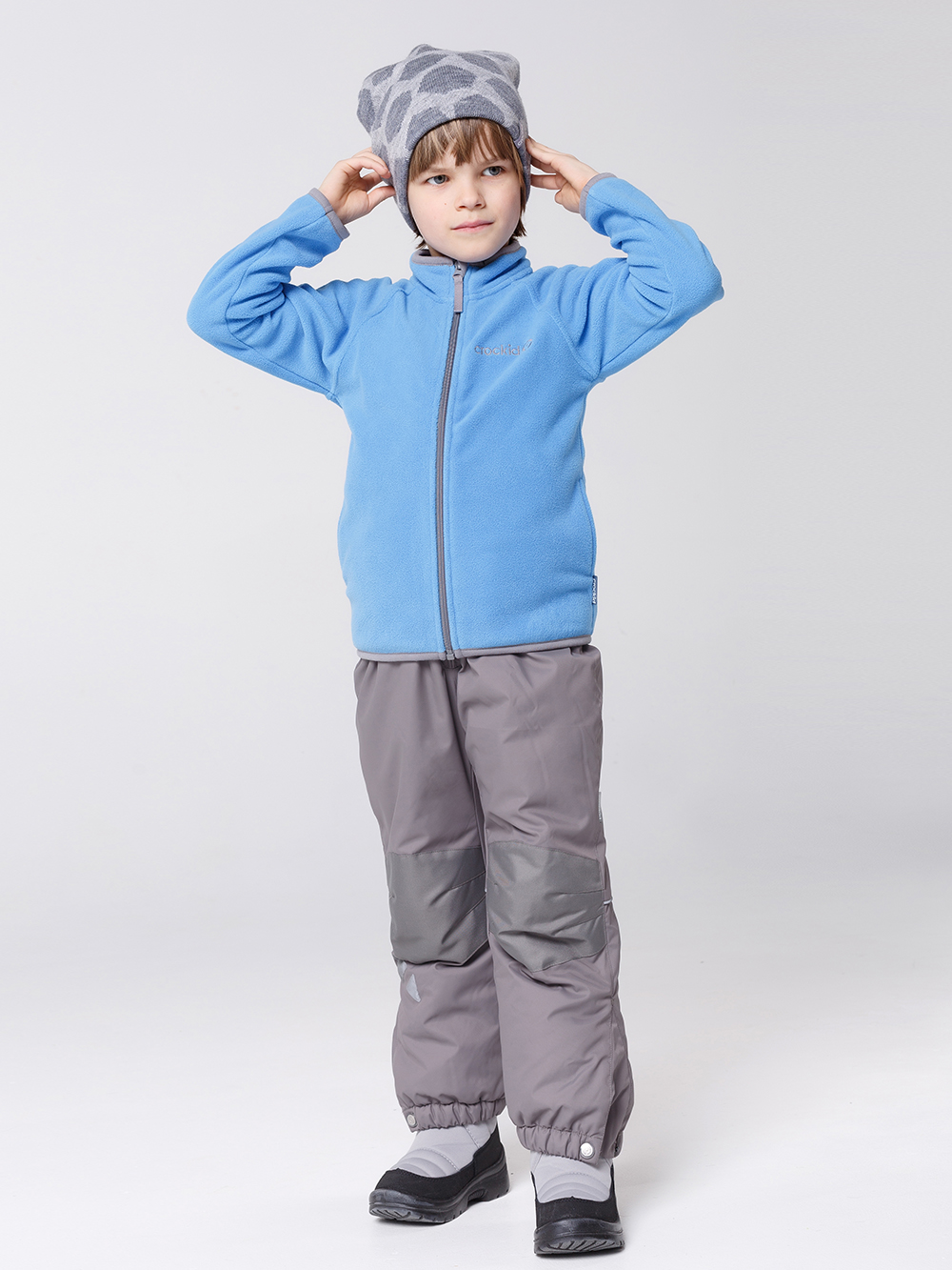 картинка Куртка для мальчика Crockid флис ФЛ 34011/10 БЮ  от магазина детских товаров ALiSa