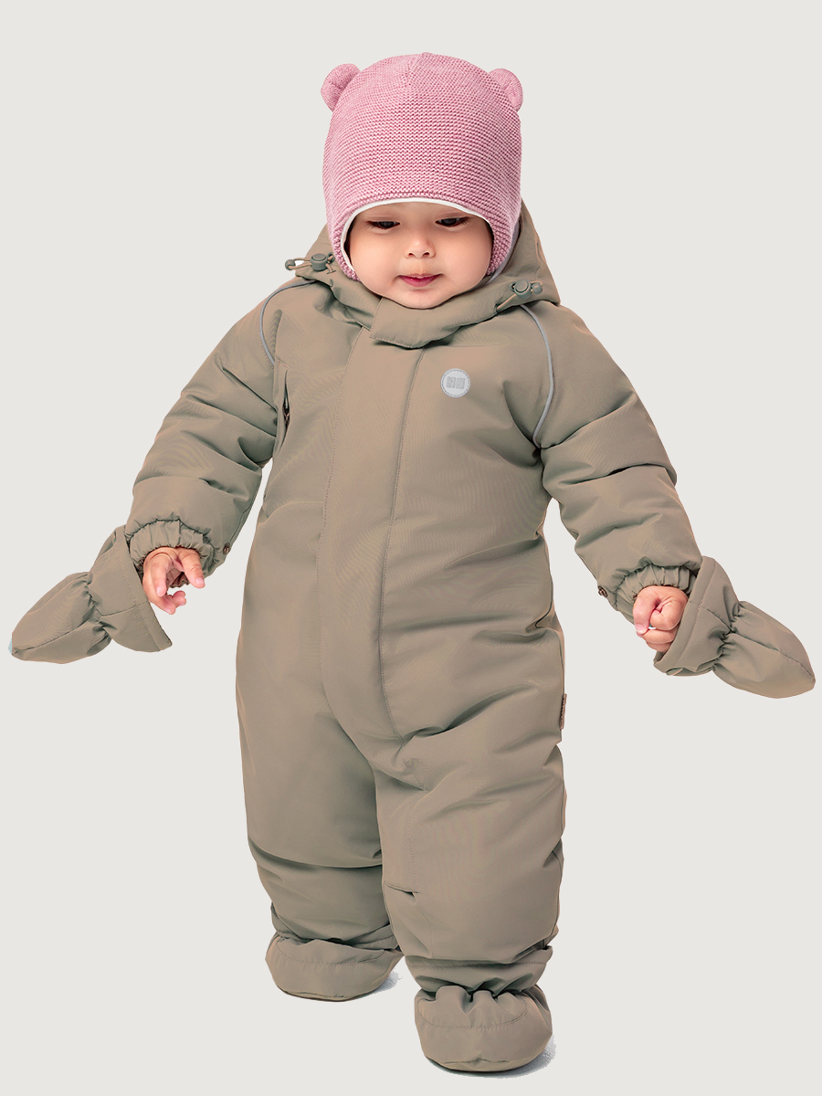 картинка Комбинезон детский NIKASTYLE 8з0125 Какао от магазина детских товаров ALiSa