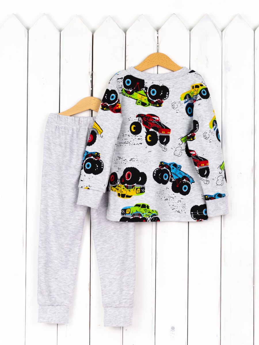 картинка Пижама для мальчика Baby Boom КС14/5-И Бигфуты + кармеланж от магазина детских товаров ALiSa