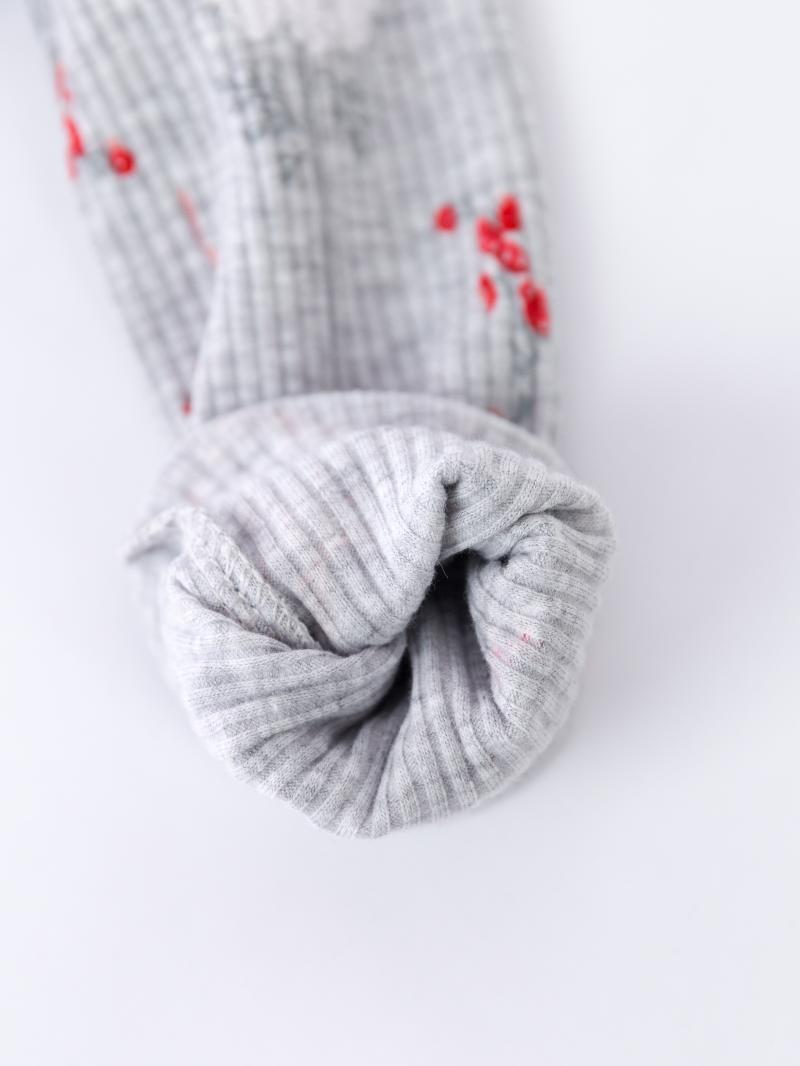 картинка Лонгслив для девочки Baby Boom Ф85/2-К Веточки на меланже от магазина детских товаров ALiSa