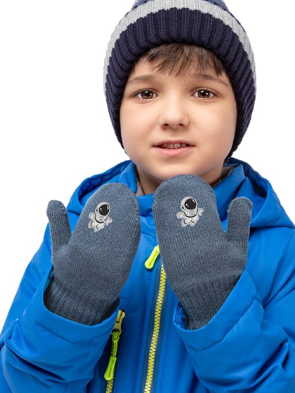 картинка Варежки NIKASTYLE 14м12125 Джинс от магазина детских товаров ALiSa