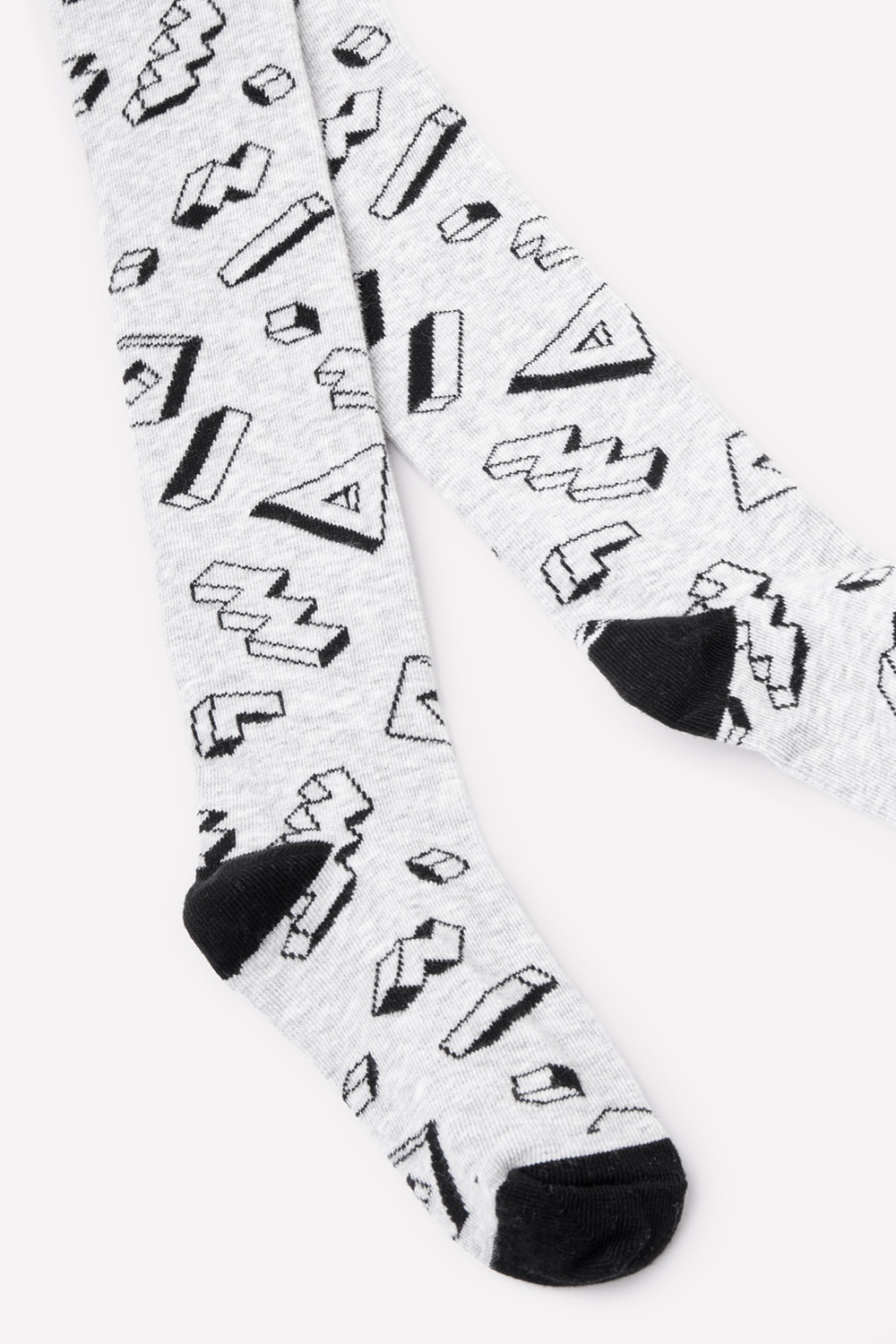 картинка Колготки детские Crockid К 9171 серо-голубой меланж от магазина детских товаров ALiSa