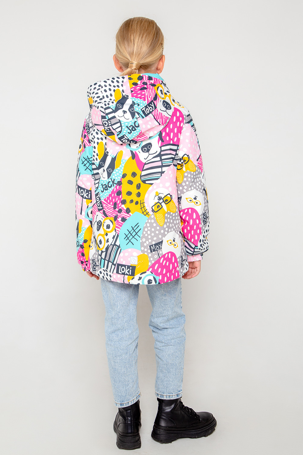 картинка Куртка утепленная для девочки Crockid ВК 32122/н/2 ГР от магазина детских товаров ALiSa