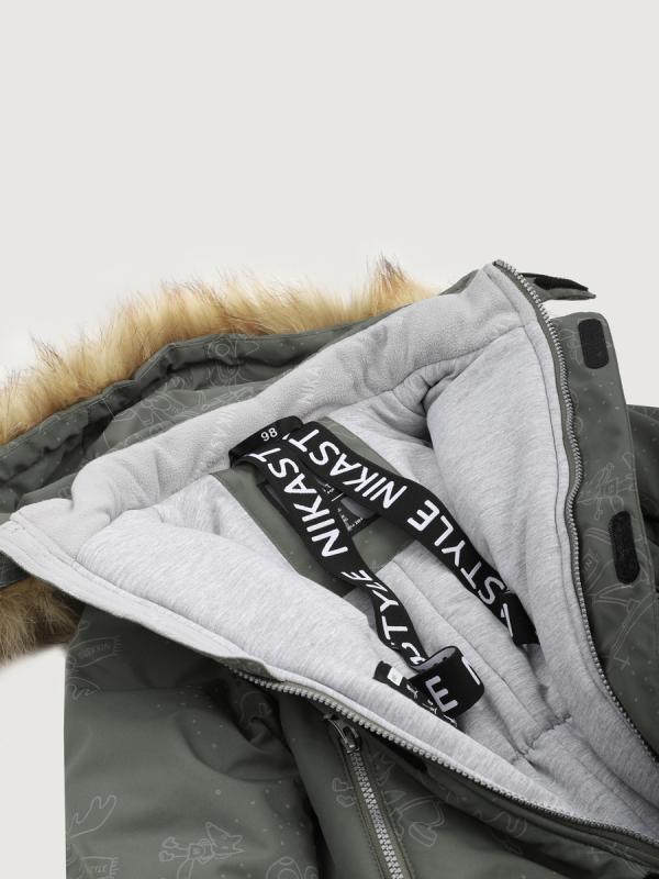 картинка Комбинезон для мальчика NIKASTYLE 8з0325 Хаки Черный от магазина детских товаров ALiSa