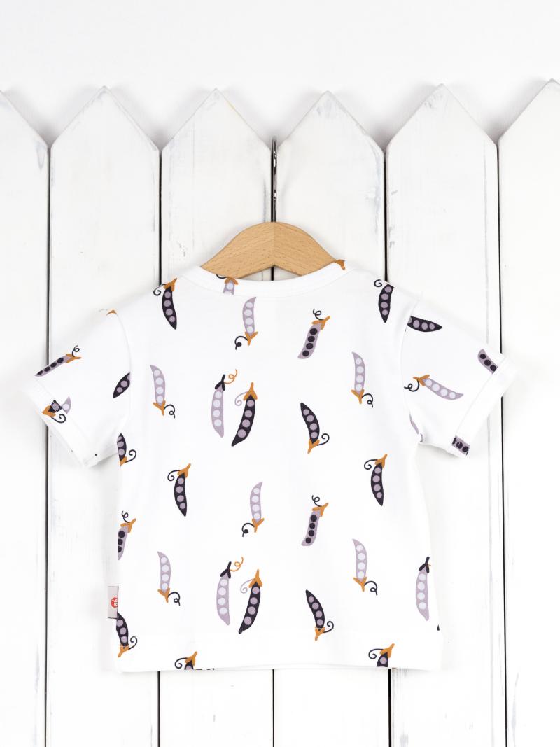 картинка Футболка для мальчика Baby Boom Ф93/1-И Стручки гороха от магазина детских товаров ALiSa