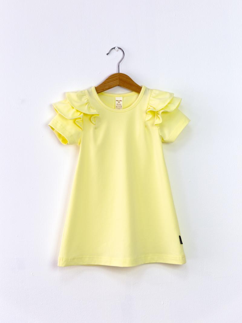 картинка Платье для девочки Baby Boom С158/7-К Банановый мусс от магазина детских товаров ALiSa