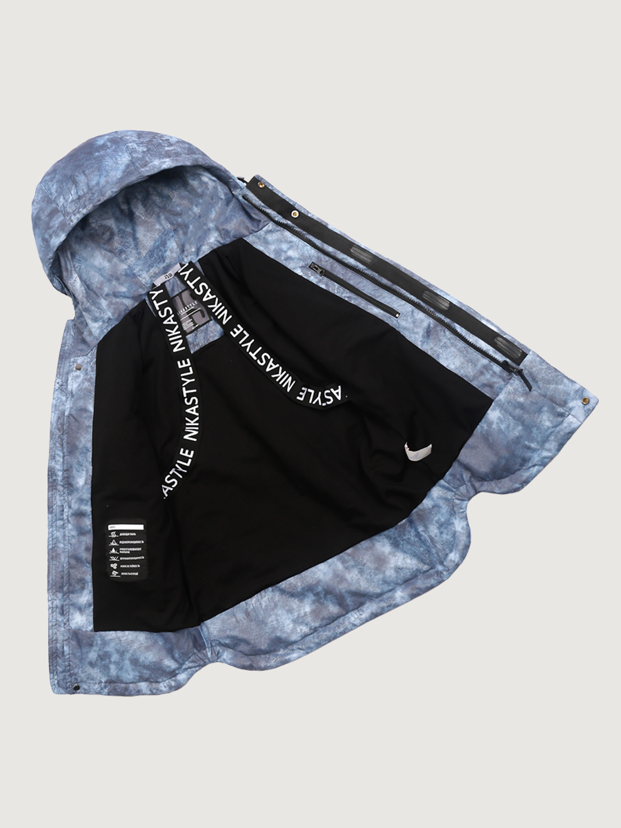 картинка Куртка утеплённая для мальчика NIKASTYLE 4м6525 Деним от магазина детских товаров ALiSa