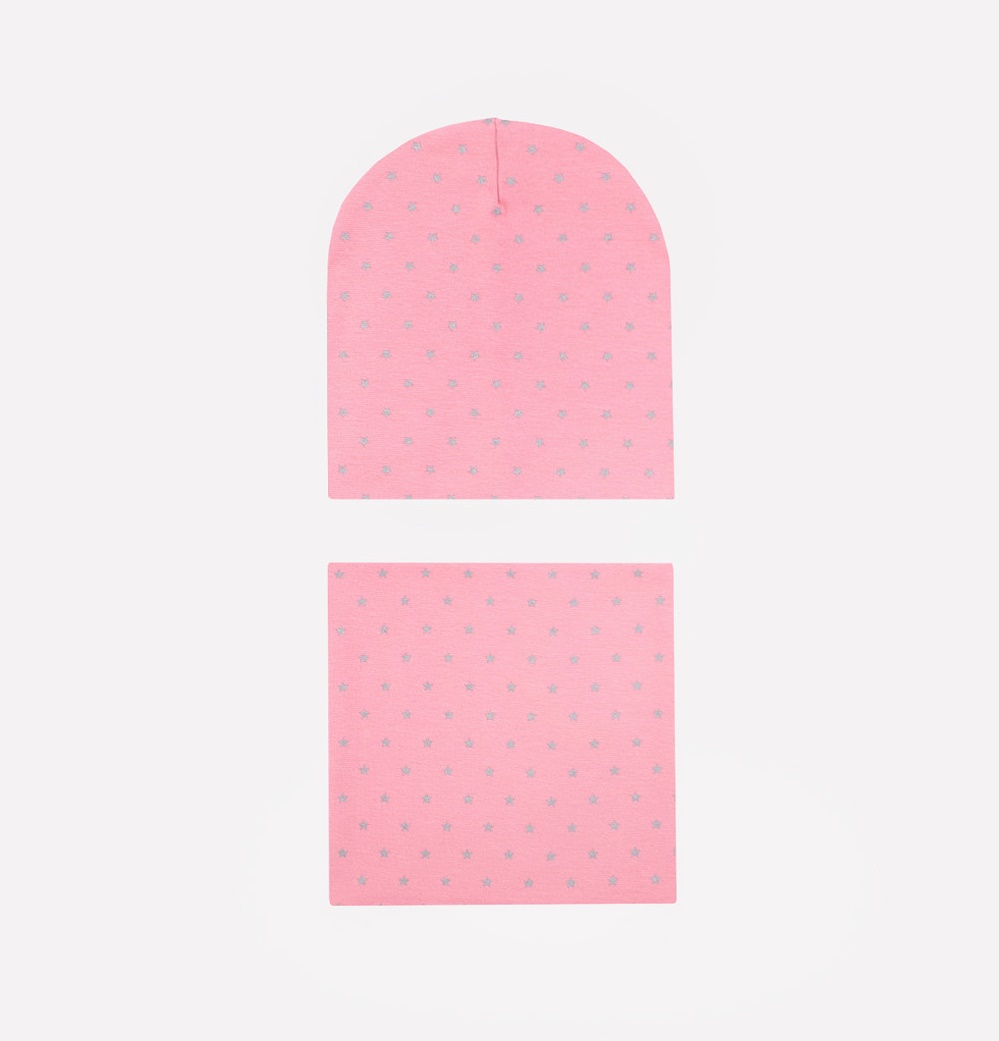 картинка Комплект для девочки Crockid К 8125 розовый зефир, звездочки от магазина детских товаров ALiSa