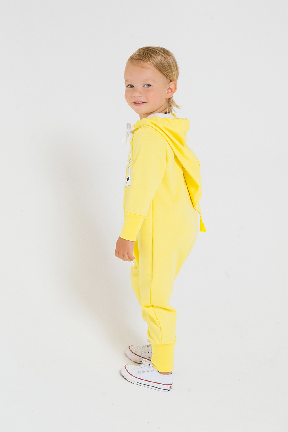 картинка Комбинезон для девочки Crockid КР 6312 сочный лимон к245 от магазина детских товаров ALiSa