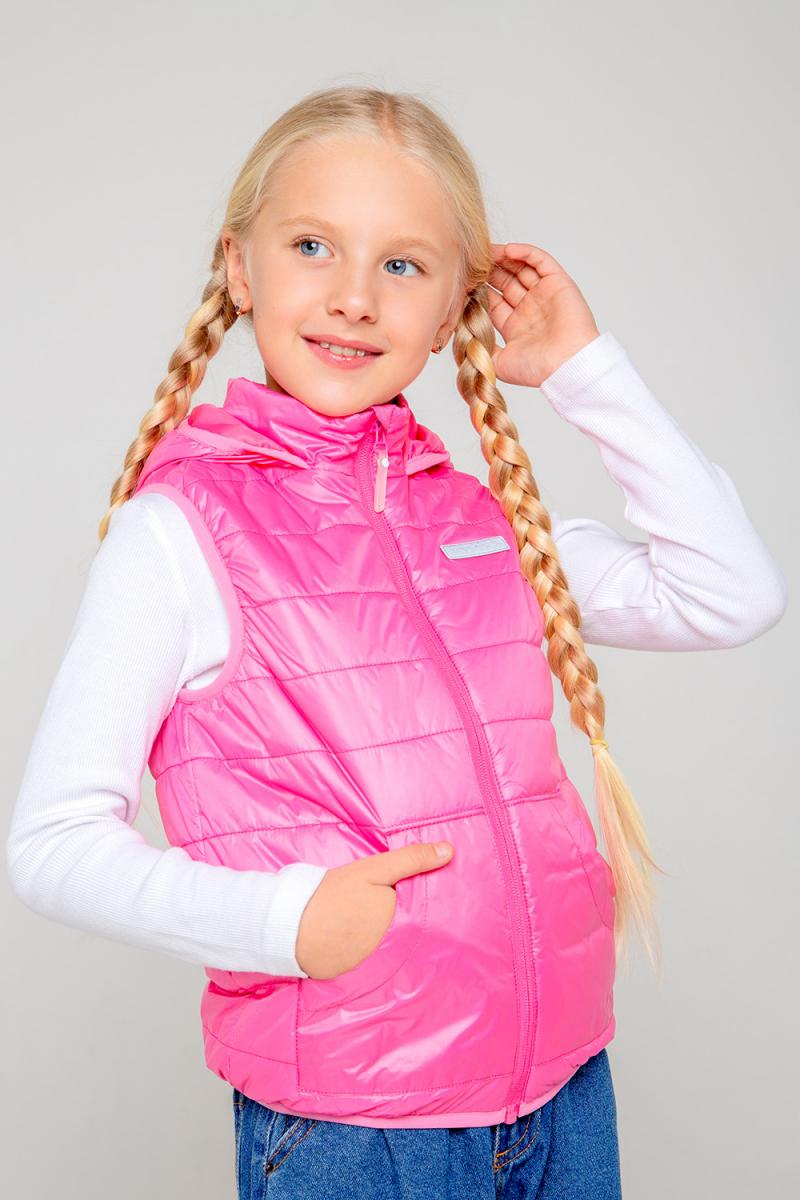 картинка Жилет для девочки Crockid ВК 35009/5 ГР от магазина детских товаров ALiSa
