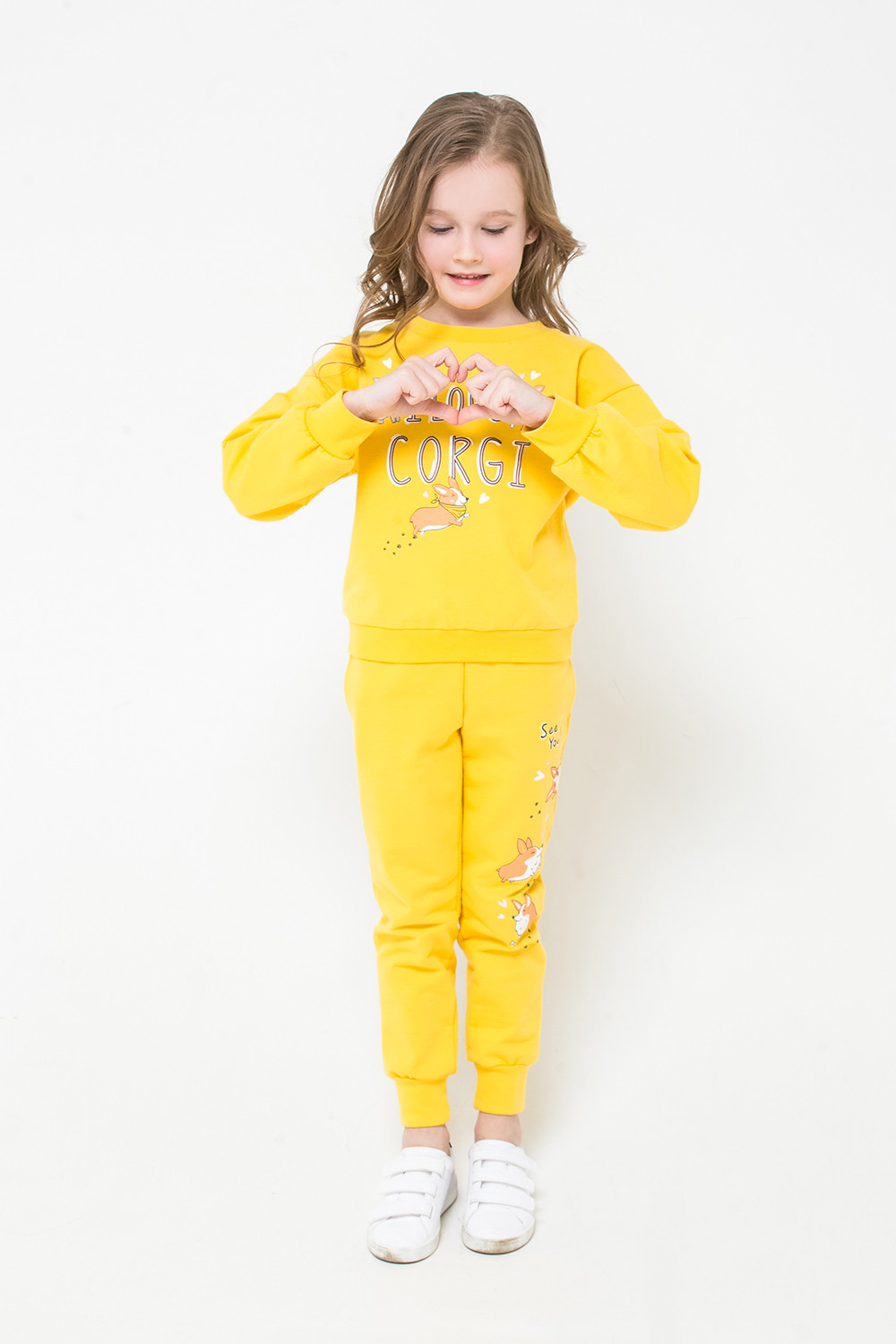 картинка Комплект для девочки Crockid К 2712 желтый к1250 от магазина детских товаров ALiSa