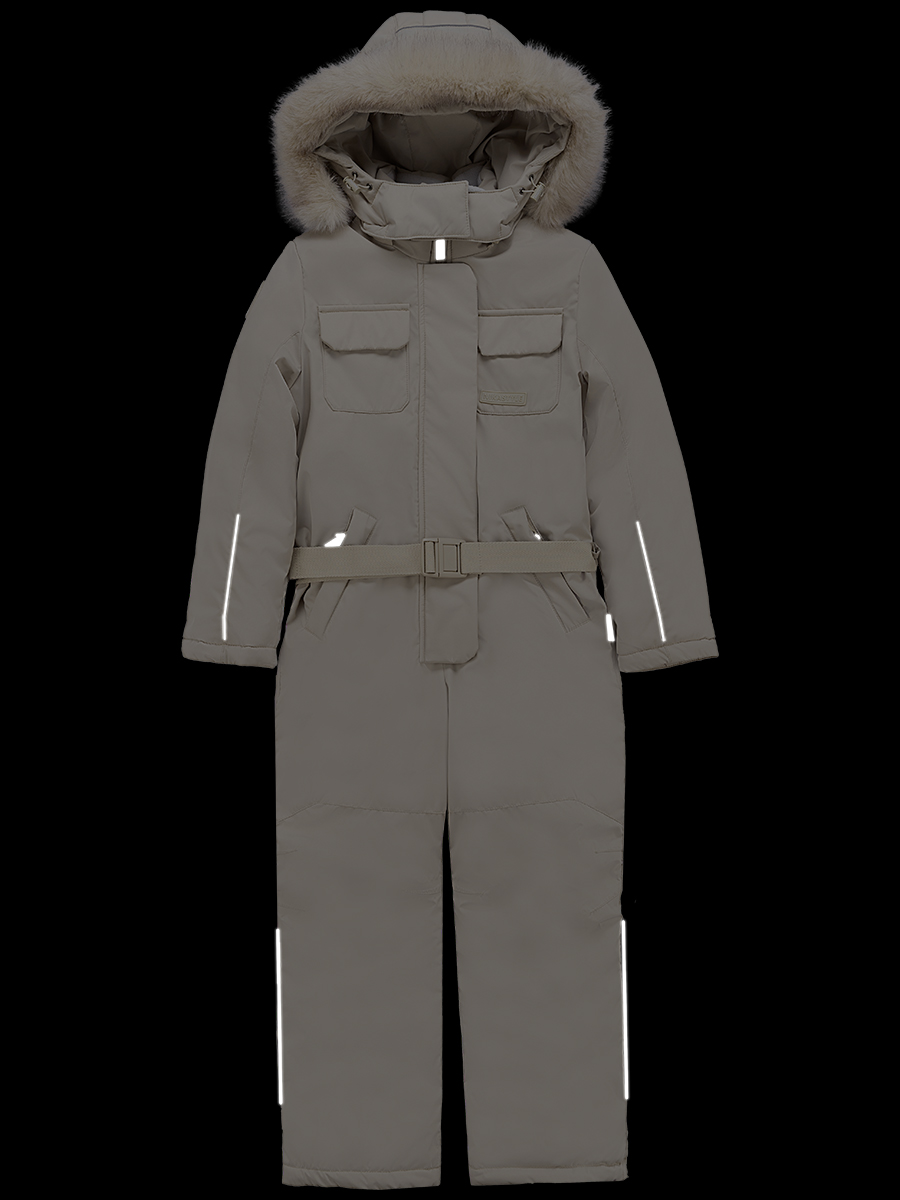 картинка Комбинезон зимний для девочки NIKASTYLE 8з6624 з24 Беж от магазина детских товаров ALiSa