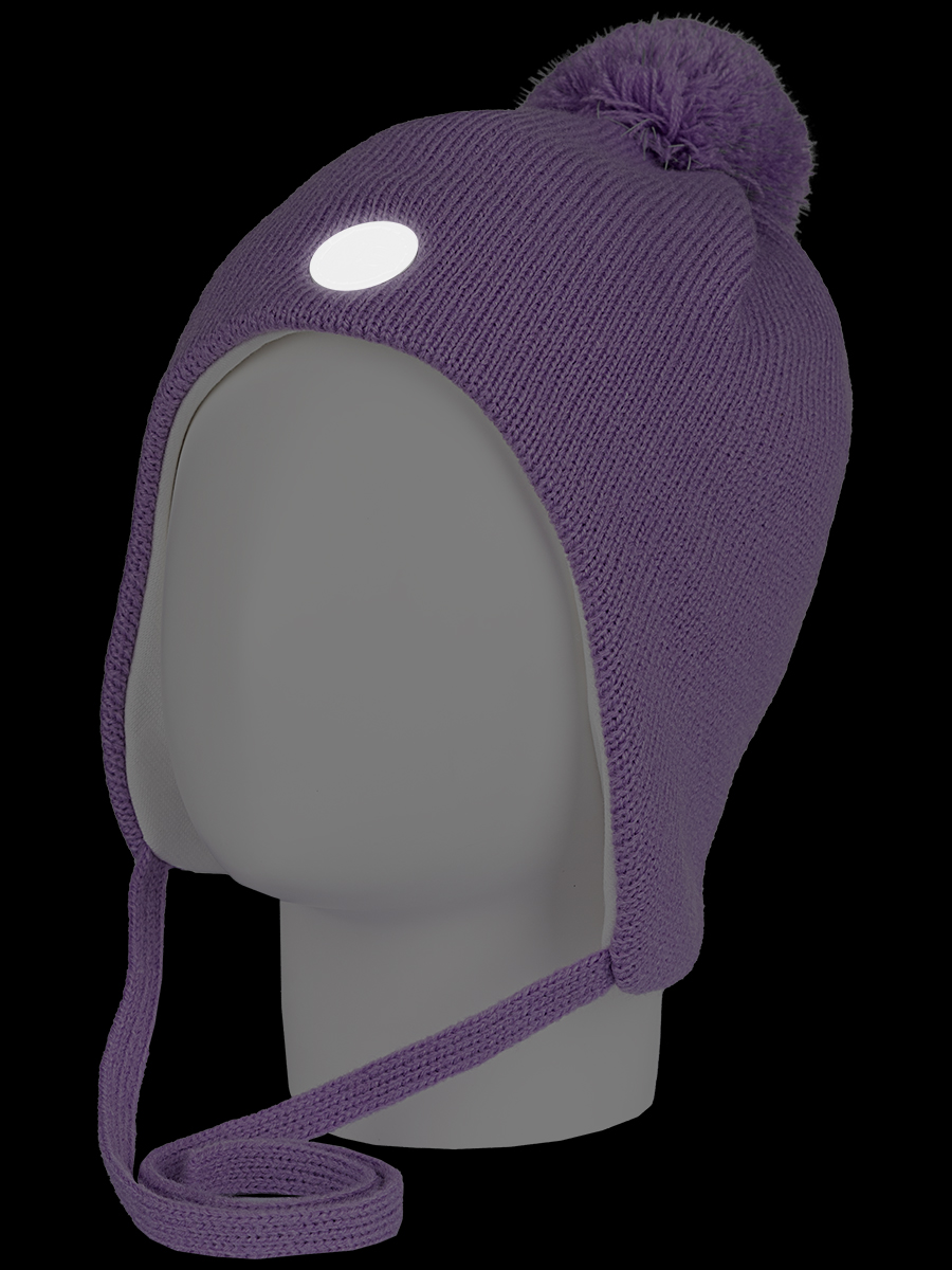 картинка Шапка утепленная для девочки NIKASTYLE 11з15424 Фиалка от магазина детских товаров ALiSa