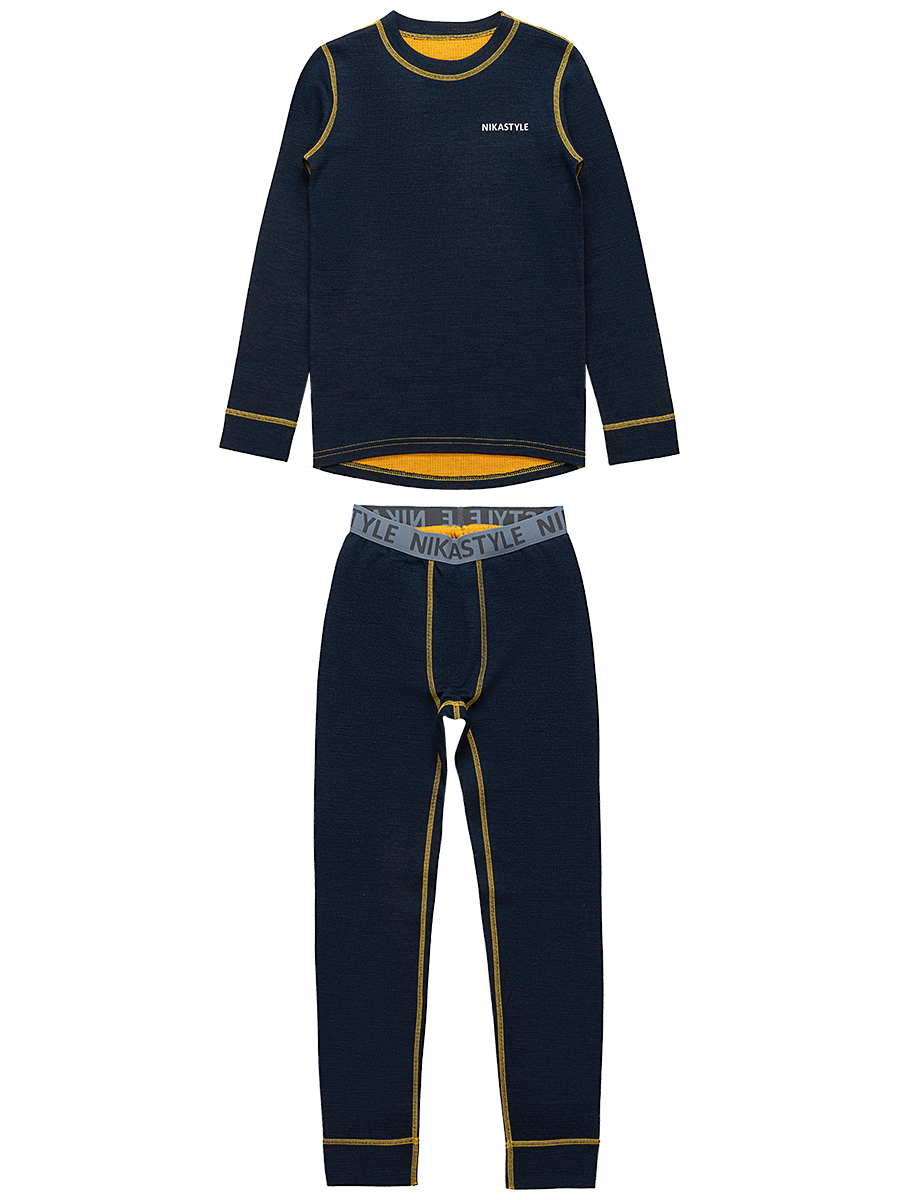 картинка Комплект термо-белья NIKASTYLE 7т11125 Синий меланж от магазина детских товаров ALiSa