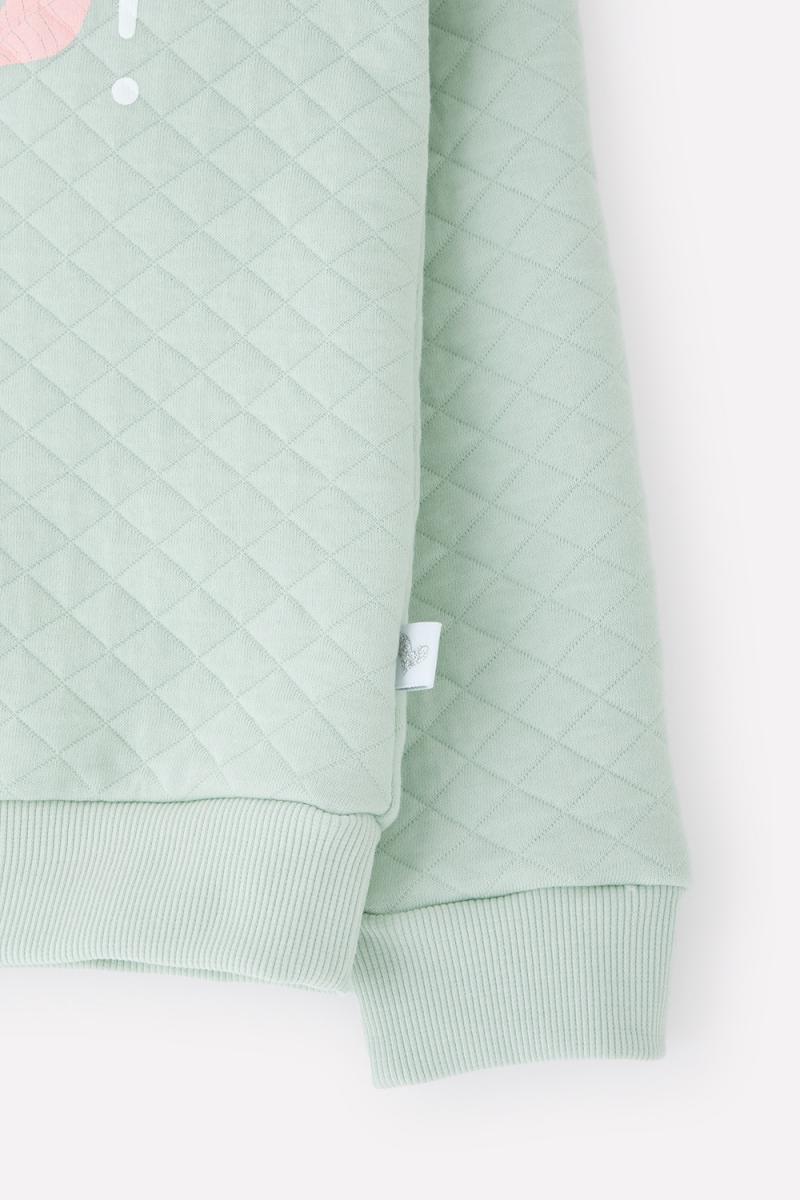 картинка Джемпер для девочки Crockid КР 301694 дымчатый нефрит к335 от магазина детских товаров ALiSa