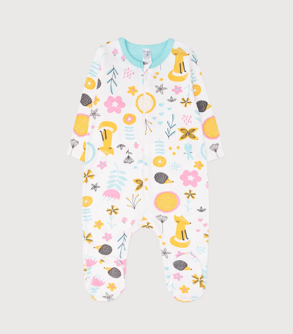 картинка Комбинезон для девочки Crockid К 6149 летний лес на сахаре от магазина детских товаров ALiSa