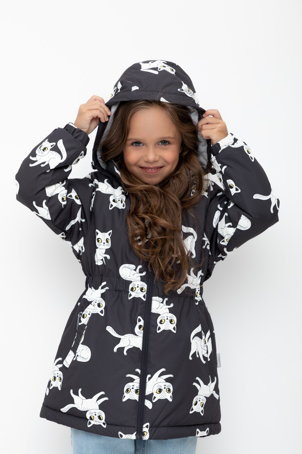 картинка Куртка зимняя для девочки Crockid ВК 38075/н/2 ГР от магазина детских товаров ALiSa