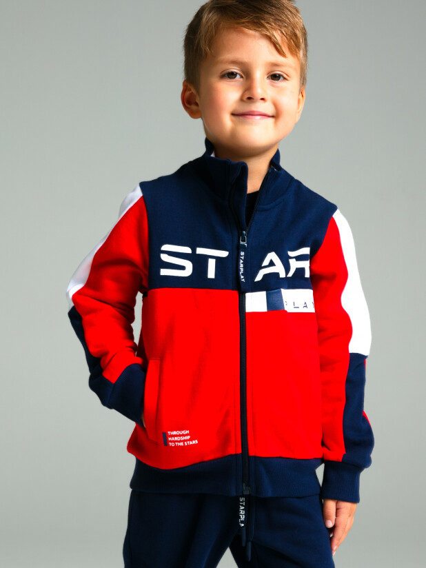 картинка Куртка трикотажная для мальчика PL 32312015 п201 от магазина детских товаров ALiSa