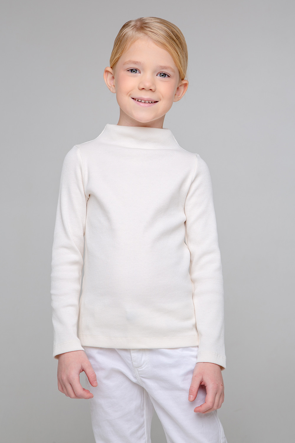 картинка Джемпер для девочки Crockid КР 301435 белая лилия к351 от магазина детских товаров ALiSa