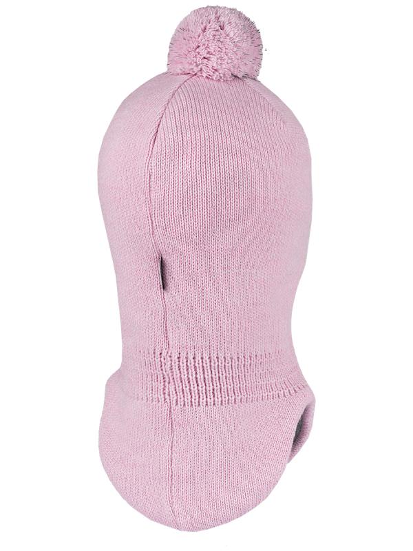 картинка Балаклава утепленная для девочки NIKASTYLE 10з15225 Светлая роза от магазина детских товаров ALiSa