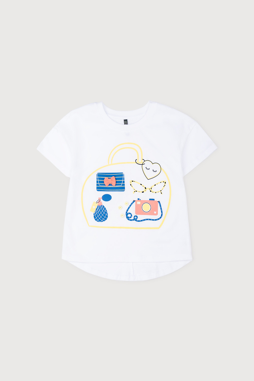 картинка Футболка для девочки Crockid КР 301240 белый к283 от магазина детских товаров ALiSa