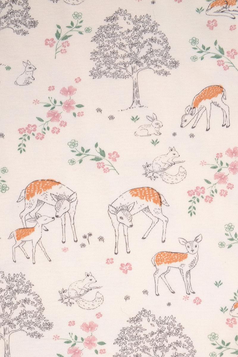 картинка Комплект для девочки Crockid К 1161 олененок в лесу на сливках от магазина детских товаров ALiSa