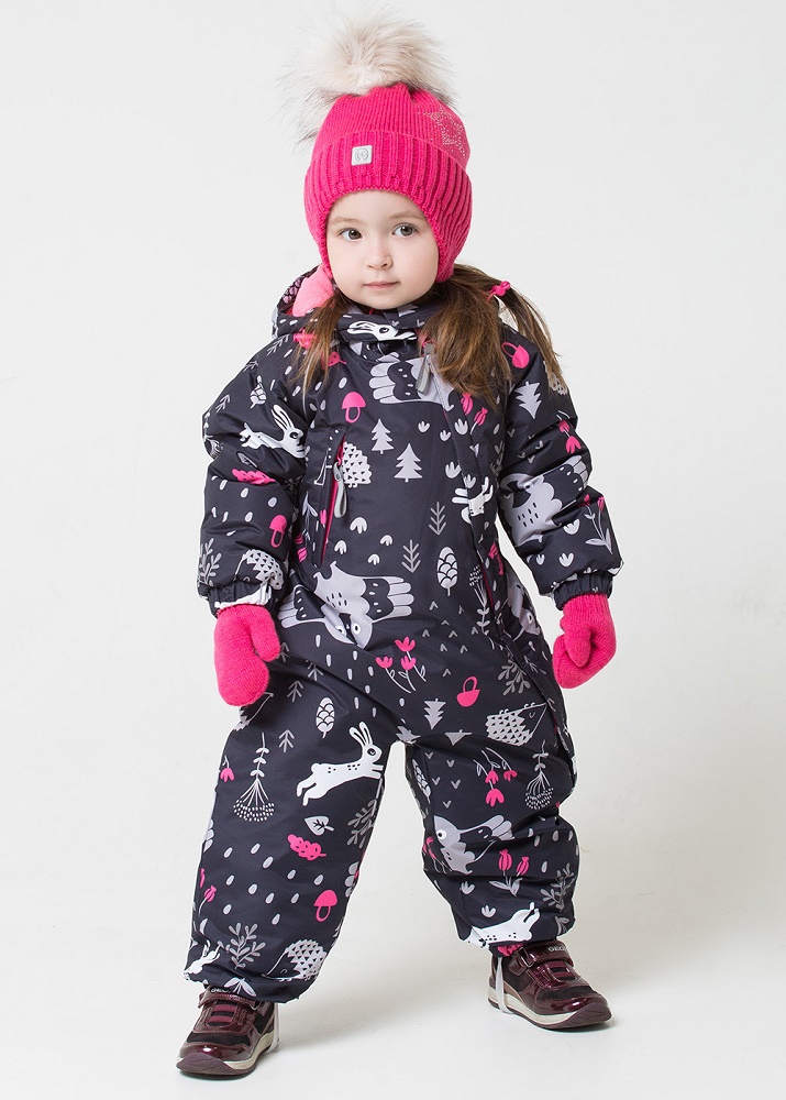 картинка Комбинезон зимний для девочки Crockid ВК 60024/н/2 УЗГ от магазина детских товаров ALiSa