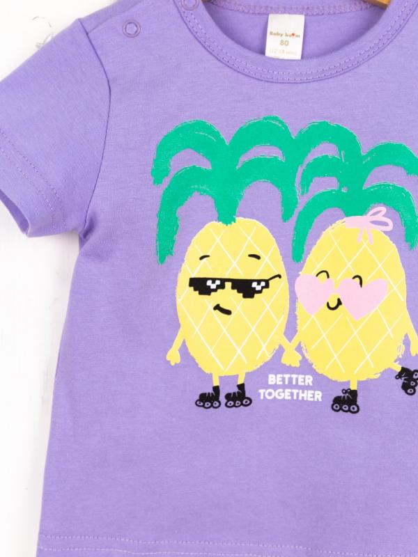 картинка Футболка детская Baby Boom Ф156/2-К Орхидея от магазина детских товаров ALiSa