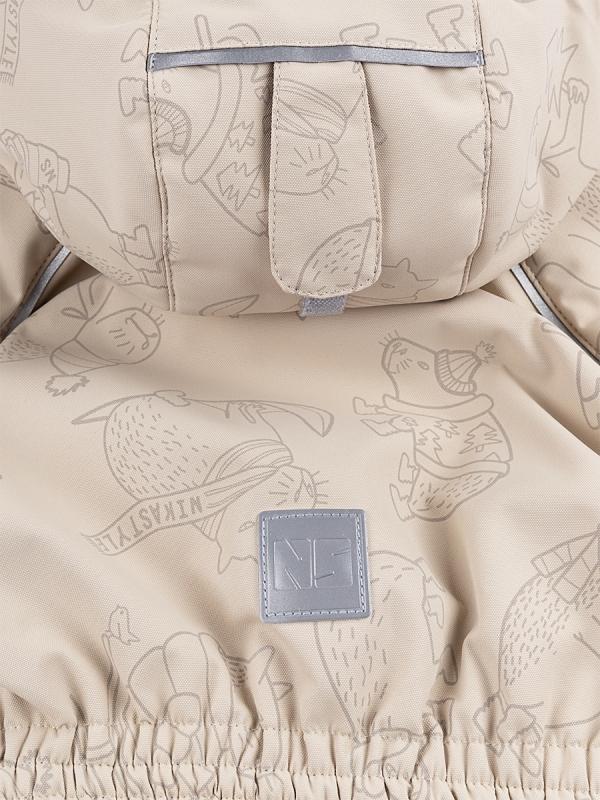 картинка Комбинезон зимний для девочки NIKASTYLE 8з0124 з24 Беж серый от магазина детских товаров ALiSa