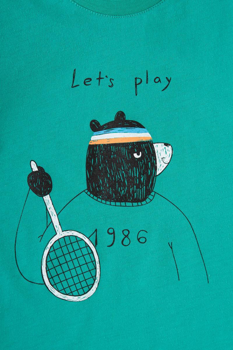 картинка Футболка для мальчика Crockid К 301632 мята к1283 от магазина детских товаров ALiSa