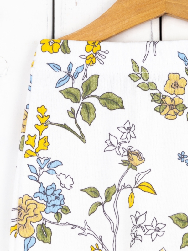 картинка Брюки для девочки Baby Boom П47/53-И Цветы Ар-Нуво на молоке я725 от магазина детских товаров ALiSa