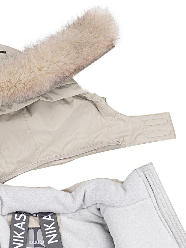 картинка Куртка зимняя для девочки NIKASTYLE 4з3624 Беж от магазина детских товаров ALiSa