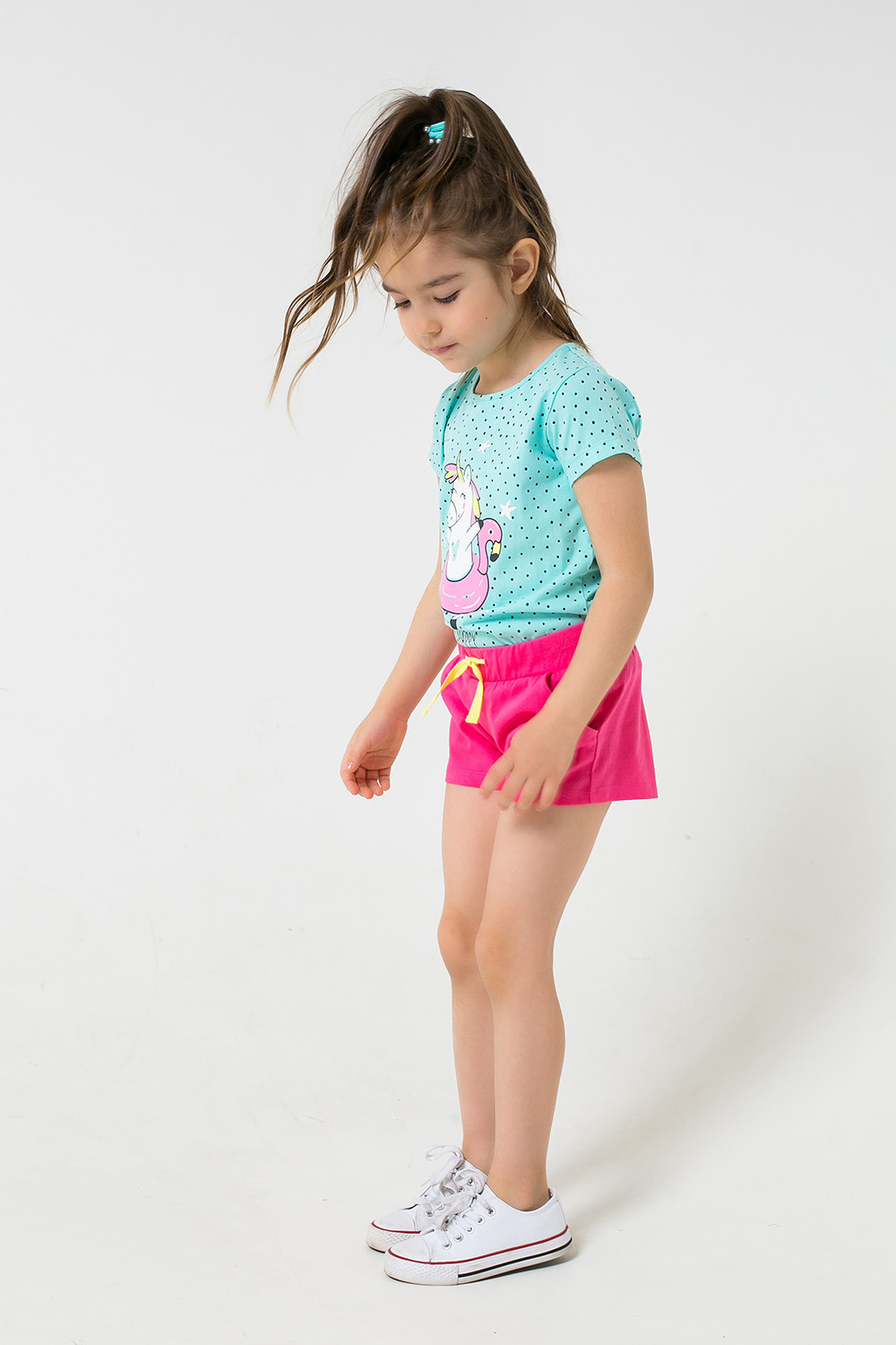картинка Шорты для девочки Crockid К 4823 темно-розовый к1268 от магазина детских товаров ALiSa