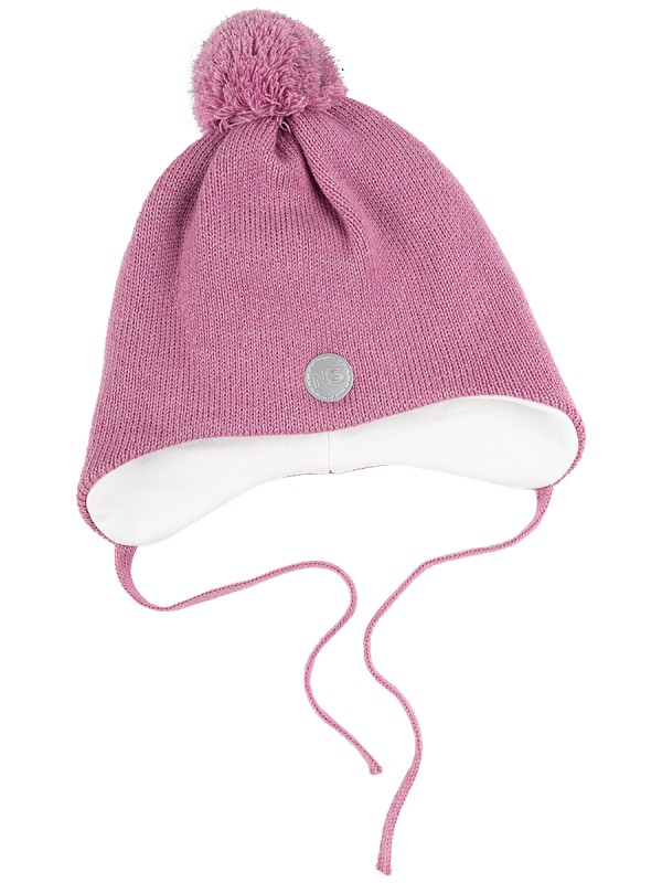 картинка Шапка утепленная для девочки NIKASTYLE 11з15424 Орхидея от магазина детских товаров ALiSa